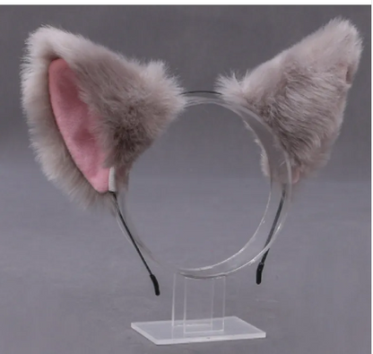 Children's Holiday Cartoon Plush Cute Bunny Ears Headband