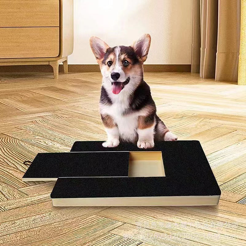 Pet Wooden Nail Scraper Board