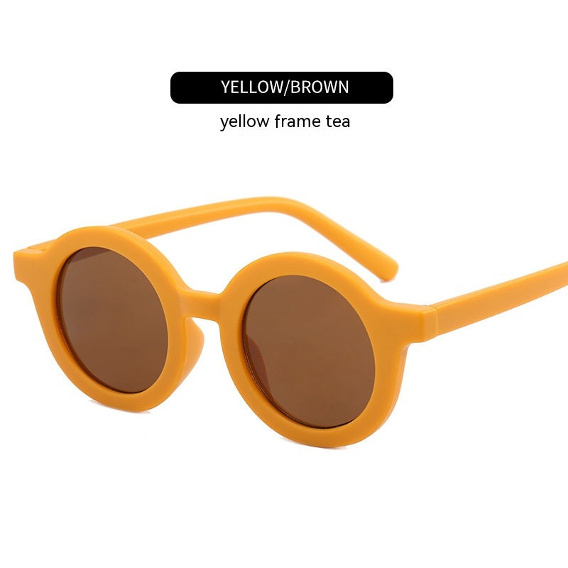 Round Frame Pet Sunglasses in New Fashion Design