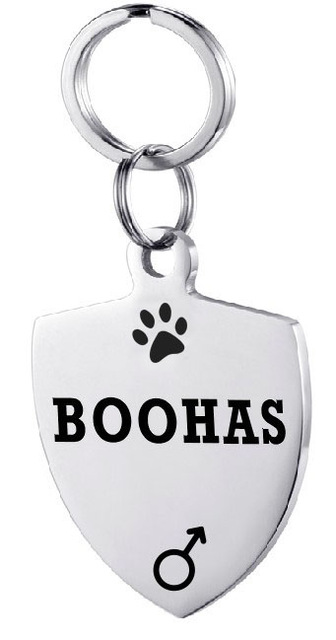 Personalized Stainless Steel Dog ID Tag