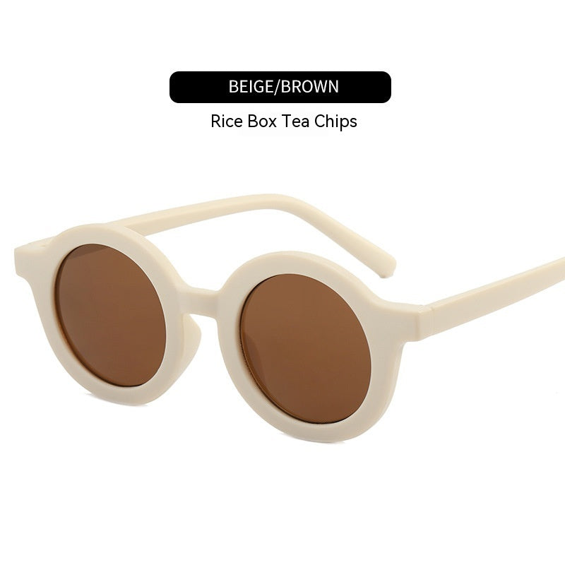 Round Frame Pet Sunglasses in New Fashion Design