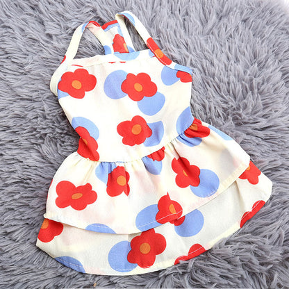 Summer Breathable Dog & Cat Skirt for Small Pets