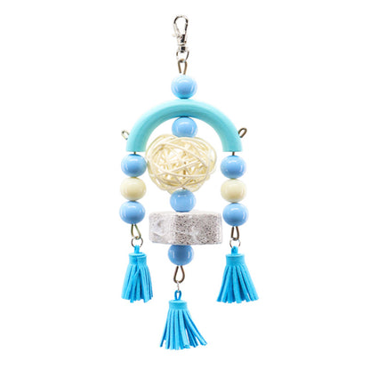 Acrylic Hanging Teeth Toys for Parrots and Birds