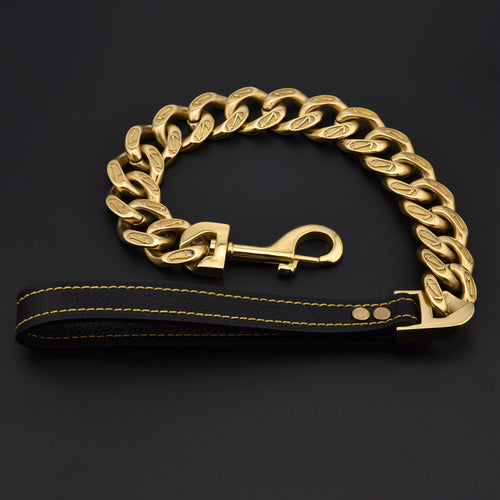 Titanium Steel Thick Dog Leash for Pets