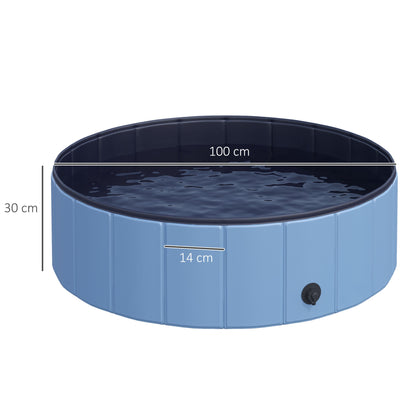 Foldable Dog Pool Pet Swimming Tub
