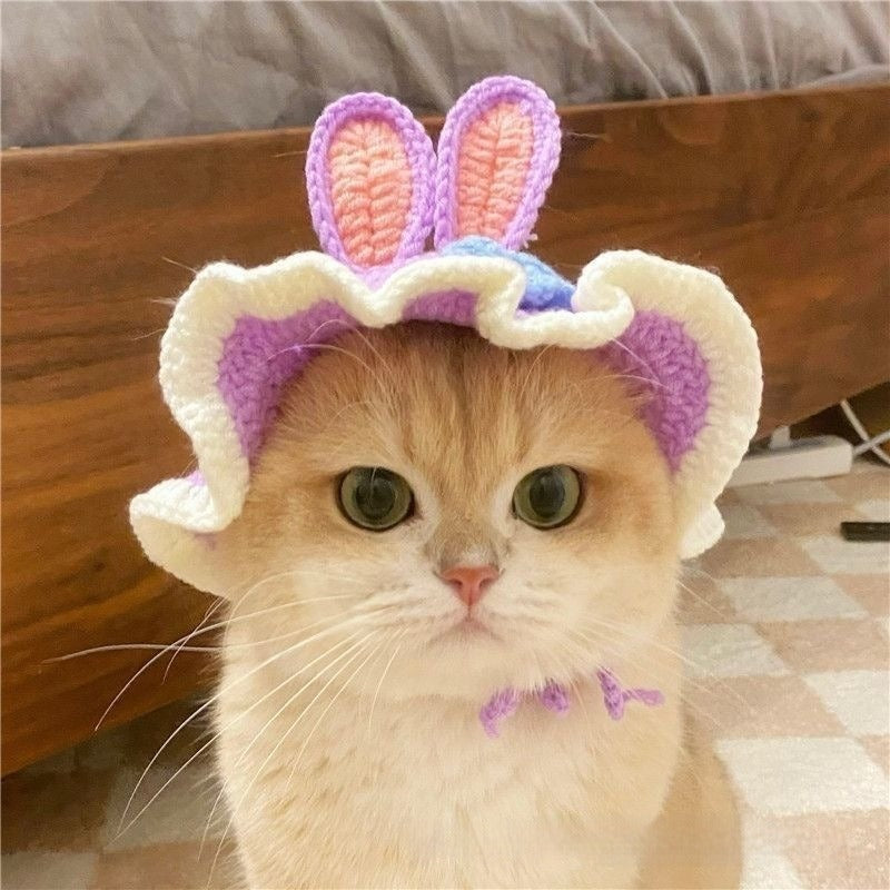 Pet Knitted Hat for Cats & Dogs