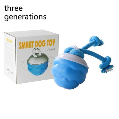 Motion Activated Rolling Ball Dog Toy USB Rechargeable