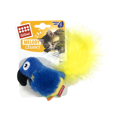 Gigwi Realistic Sound Toys for Cats (Bird, Mouse, Hedgehog)