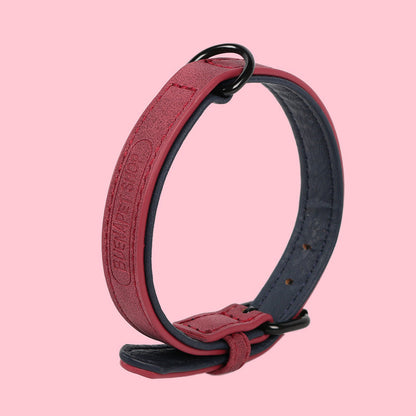 Adjustable PU Leather Collar for Pets