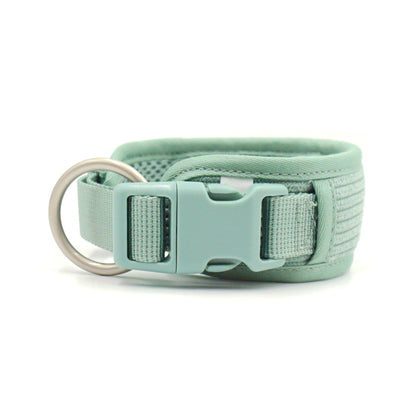 Mint Green Pet Dog Vest Harness & Collar Set