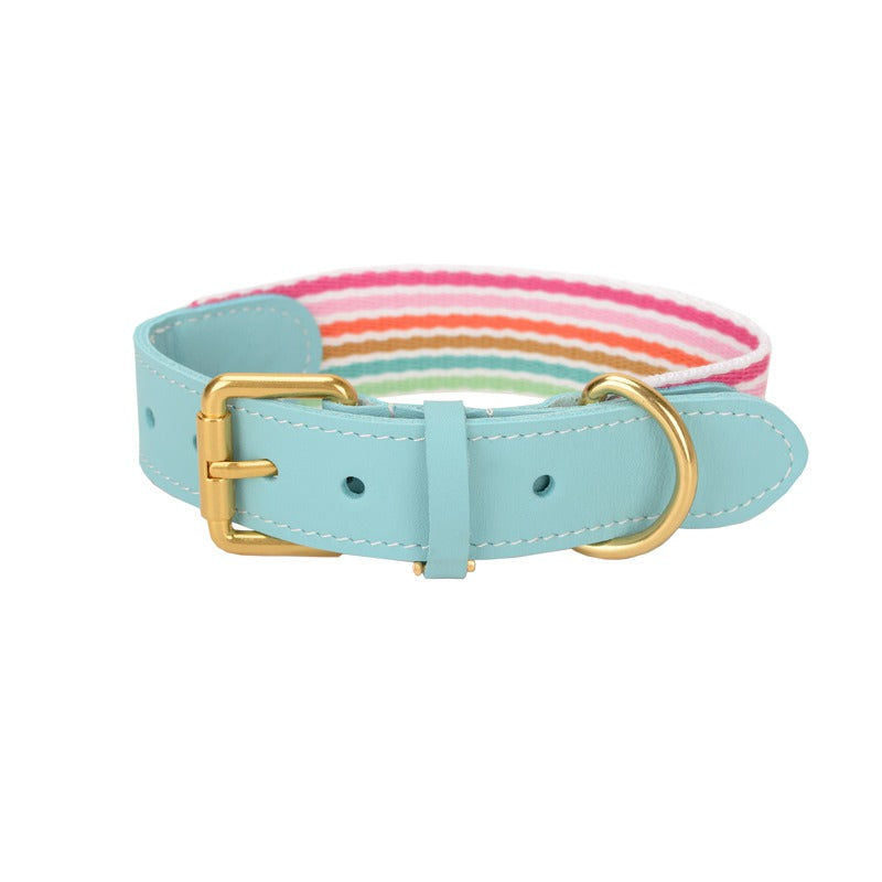 Woven Dog Collar Traction Rope