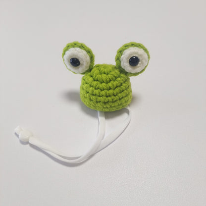 Handmade Knitted Wool Hats for Small Pets