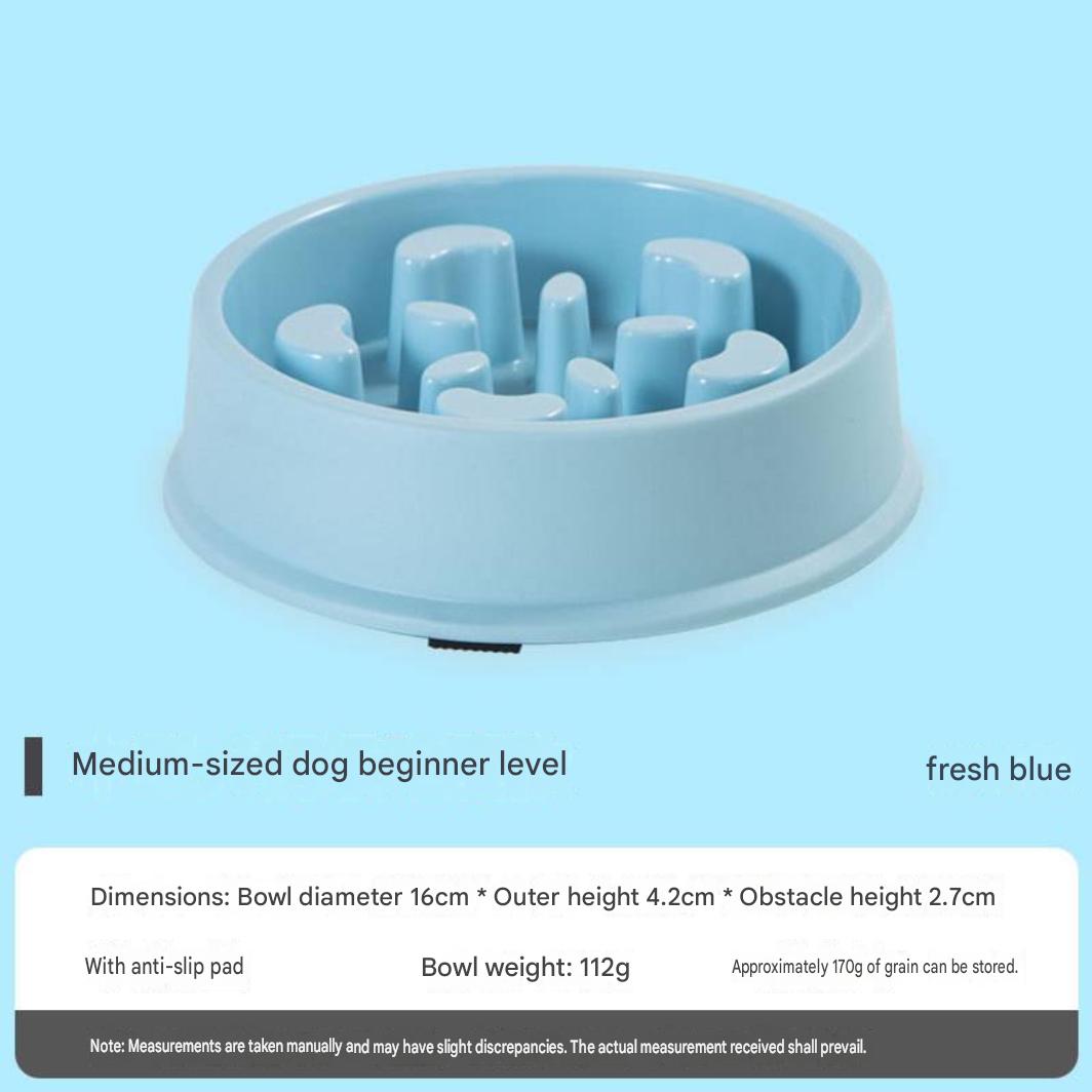 Pet Slow Feed Bowl for Dogs to Prevent Choking