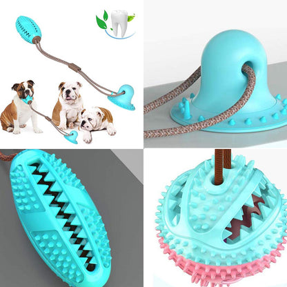 Silicone Suction Cup Tug Toy for Dogs