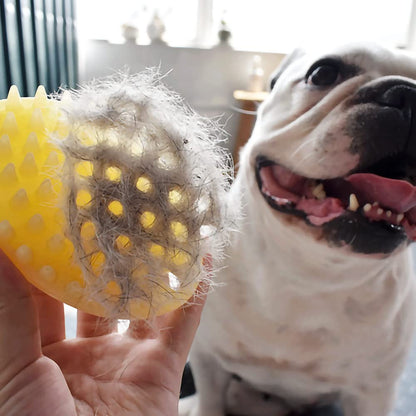 Pet Massage Brush for Dogs and Cats with Soft Silicone