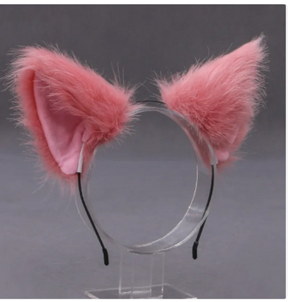 Children's Holiday Cartoon Plush Cute Bunny Ears Headband