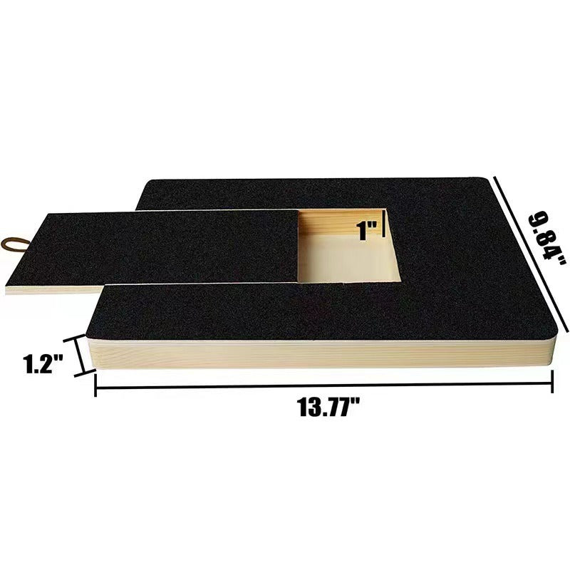 Pet Wooden Nail Scraper Board