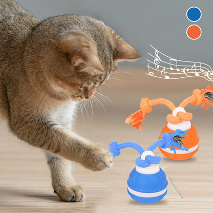 Motion Activated Rolling Ball Dog Toy USB Rechargeable