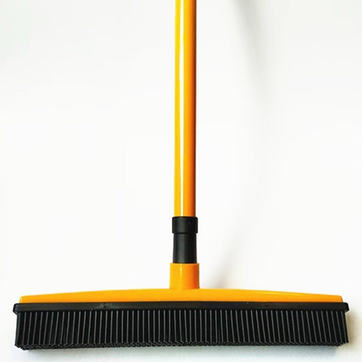 Pet Hair Rubber Push Broom