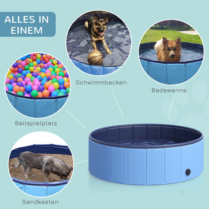 Foldable Dog Pool Pet Swimming Tub