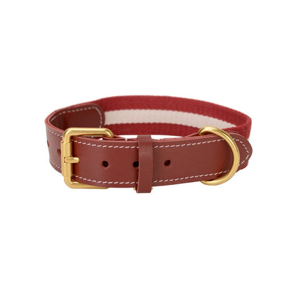 Woven Dog Collar Traction Rope