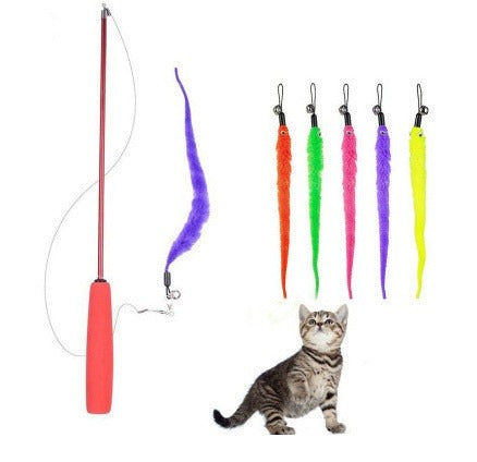 Telescopic Cat Teaser Wand