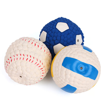 Durable Interactive Chew Ball for Dogs and Pets