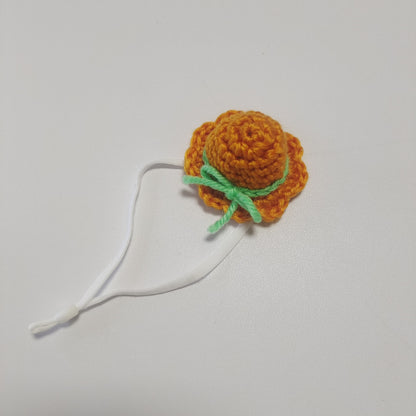 Handmade Knitted Wool Hats for Small Pets
