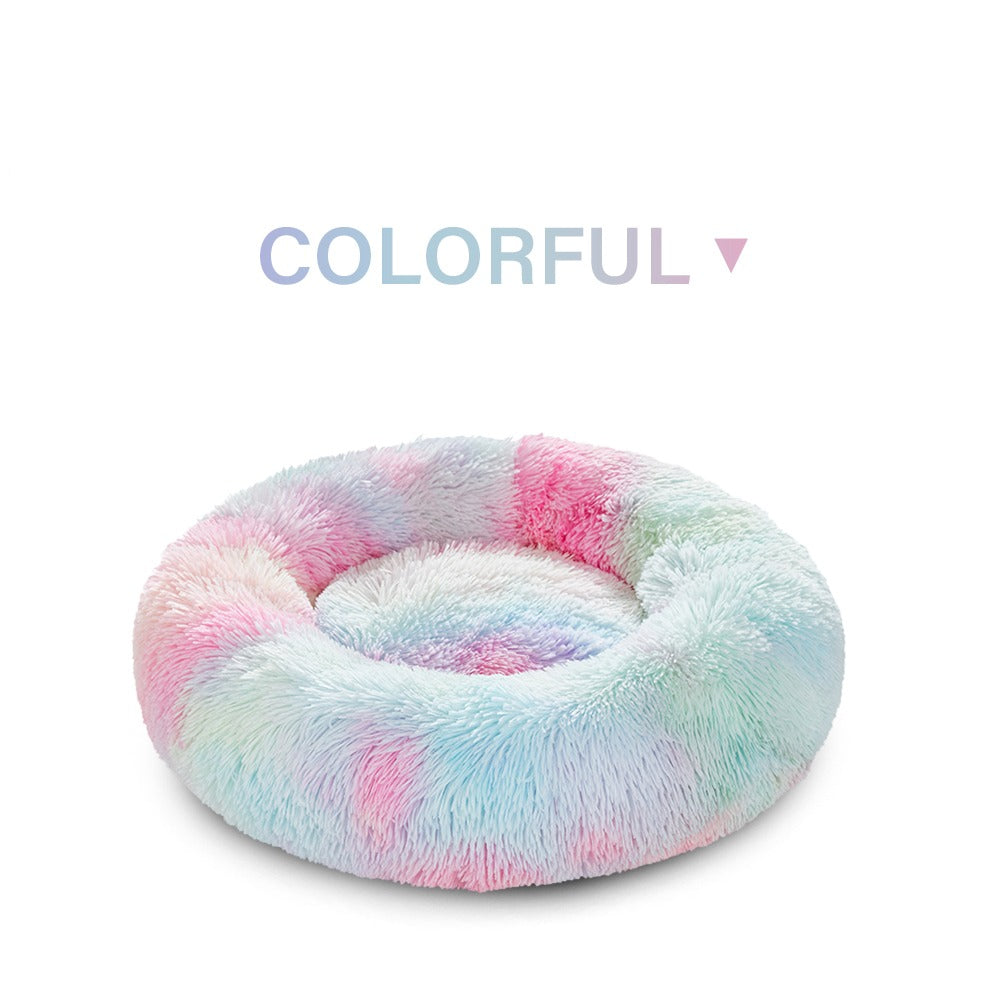 Indoor Doughnut Cat & Dog Bed