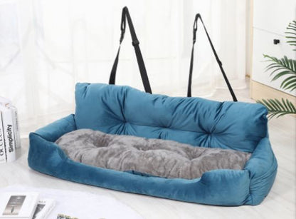Thickened Cotton Large Dog/Cat Car Seat