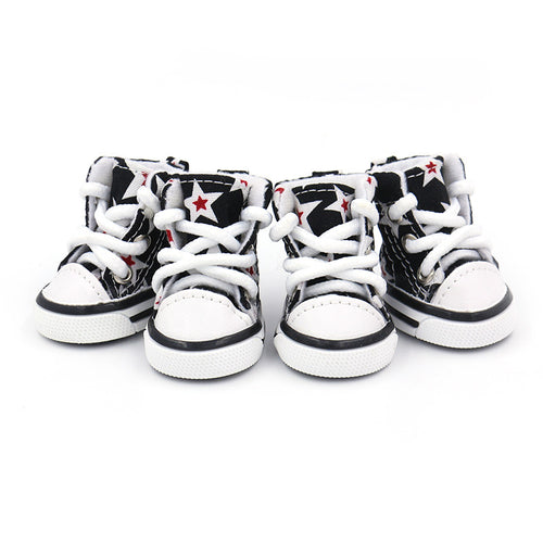 Soft Canvas Shoes for Small Dogs - Four Seasons