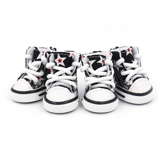 Soft Canvas Shoes for Small Dogs - Four Seasons