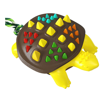 Colorful Tortoise Dog Molar Chew Stick