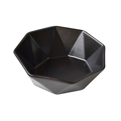 Diamond Cat Bowl with Slanted Design and Elevated Base