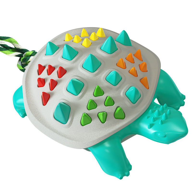 Colorful Tortoise Dog Molar Chew Stick