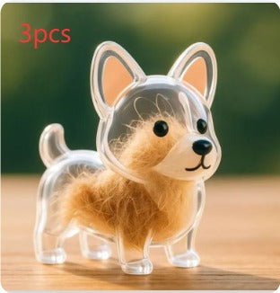 Dog Fur Storage Pendant Keychain