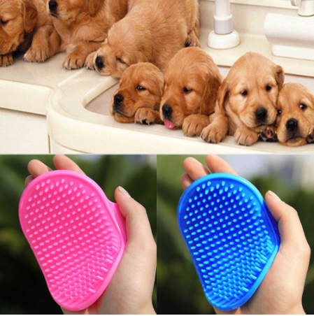 Pet Bathing Supplies for Dogs and Cats with Brushes