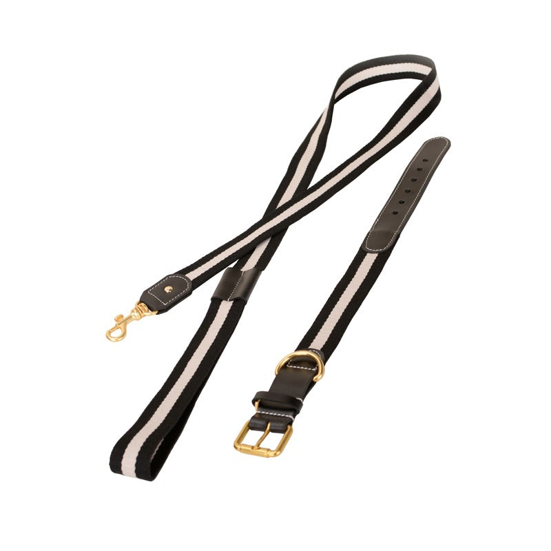 Woven Dog Collar Traction Rope