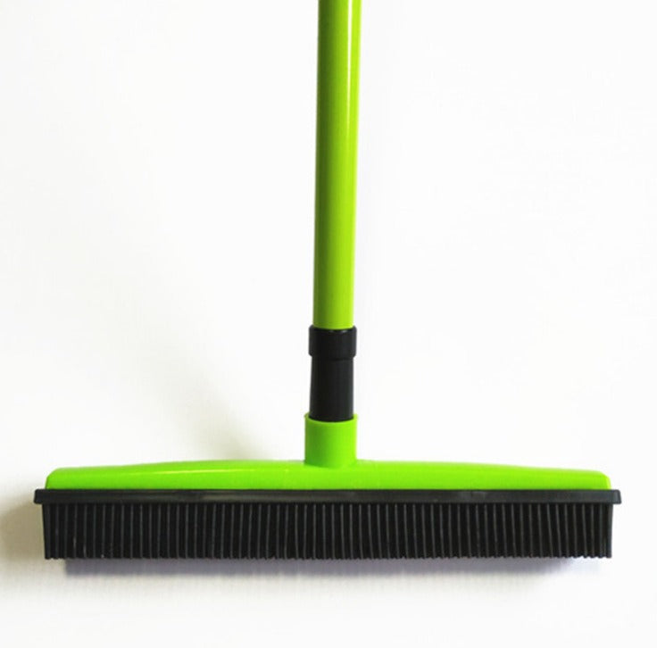 Pet Hair Rubber Push Broom
