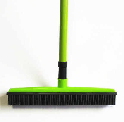 Pet Hair Rubber Push Broom