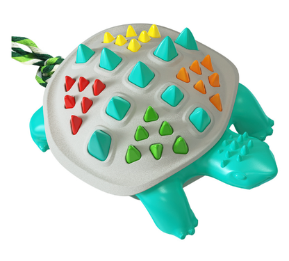 Colorful Tortoise Dog Molar Chew Stick