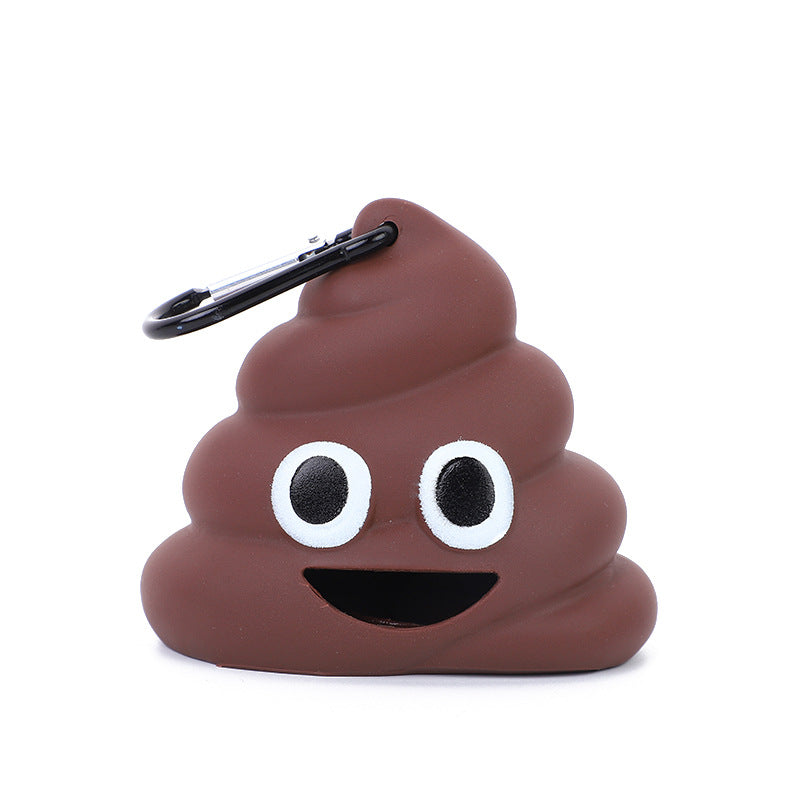 Portable Degradable Dog Poop Bag Dispenser for Pets