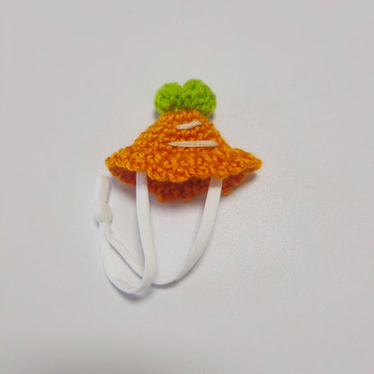 Handmade Knitted Wool Hats for Small Pets