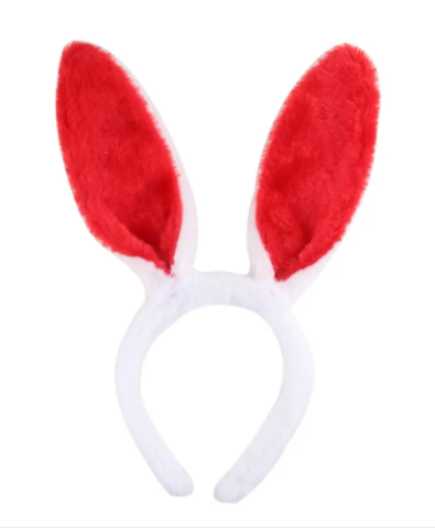 Children's Holiday Cartoon Plush Cute Bunny Ears Headband