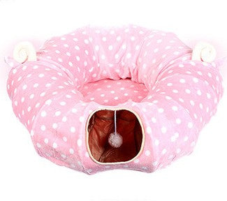 S-Shaped Curved Pet Tunnel and Track Toy