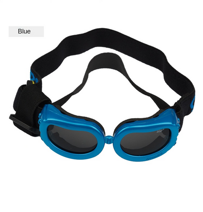 Small Dog Christmas Sunglasses with Adjustable Strap