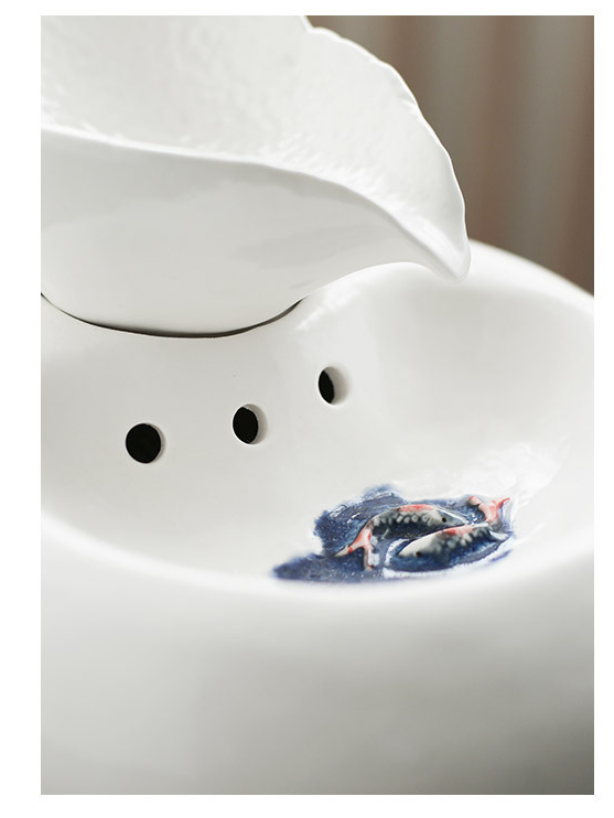 Cat Leaf Water Dispenser with Circulating Filter