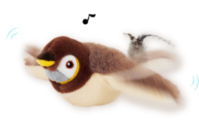 Gigwi Realistic Sound Toys for Cats (Bird, Mouse, Hedgehog)