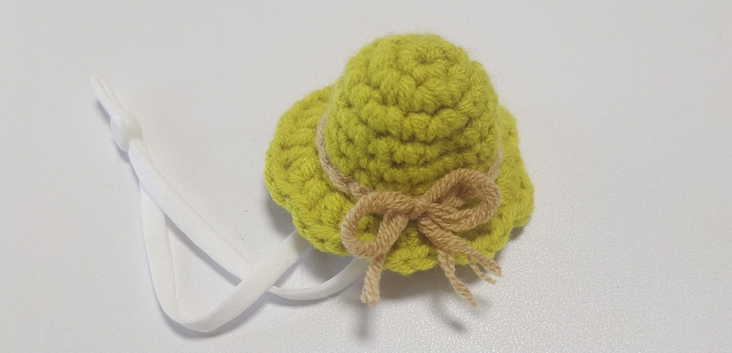 Handmade Knitted Wool Hats for Small Pets
