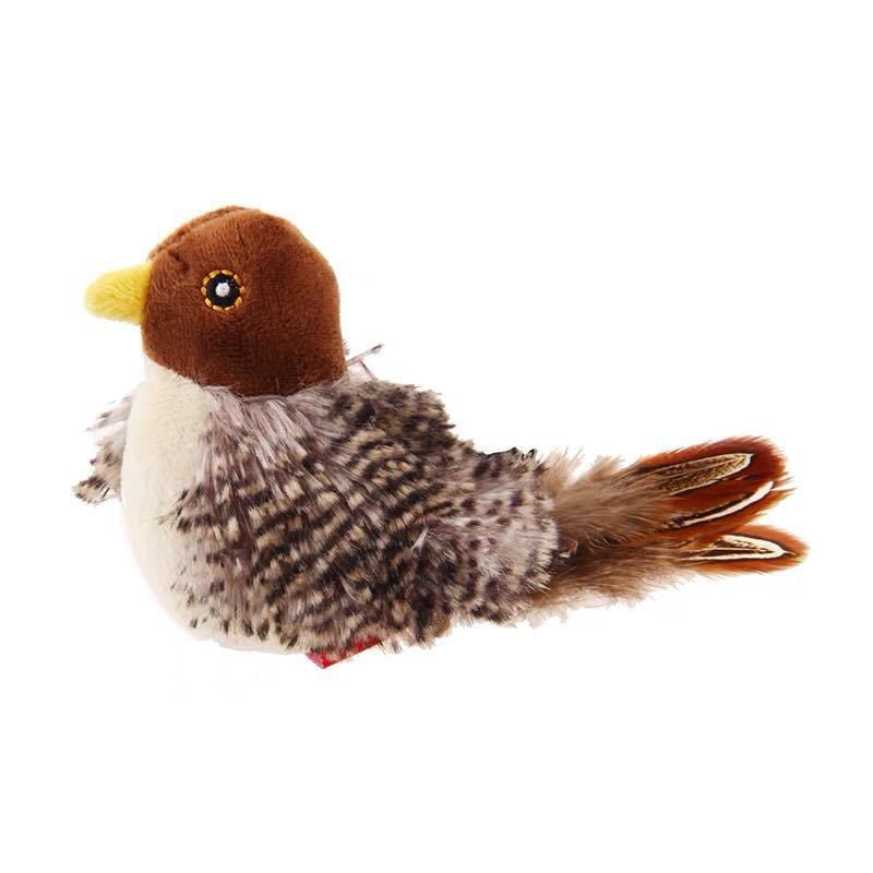 Gigwi Realistic Sound Toys for Cats (Bird, Mouse, Hedgehog)